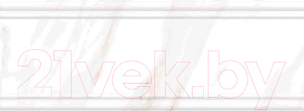 Изображение товара Бордюр Axima Луизиана (300x110, белый)