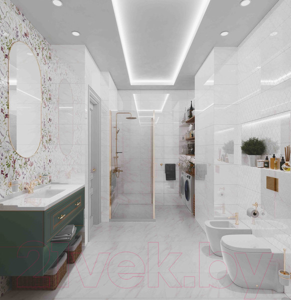 Изображение товара Плитка Axima Луизиана (400x400, белый)