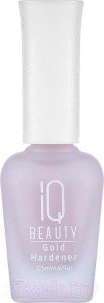 Изображение товара Средство для укрепления ногтей IQ Beauty Gold Hardener Rose С коллоидным золотом (12.5мл)
