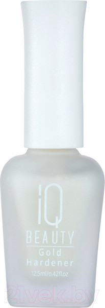 Изображение товара Средство для укрепления ногтей IQ Beauty Gold Hardener White С коллоидным золотом (12.5мл)