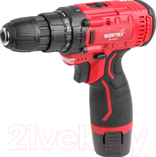 Изображение товара Аккумуляторная дрель-шуруповерт Wortex BD 1215 Li (0329353)