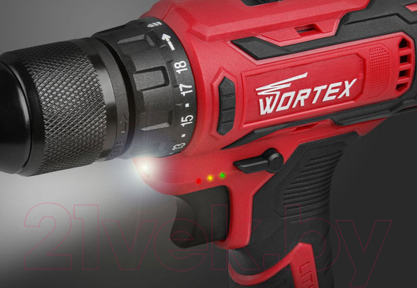 Изображение товара Аккумуляторная дрель-шуруповерт Wortex BD 1820-1 Li ALL1 Solo (0329360)