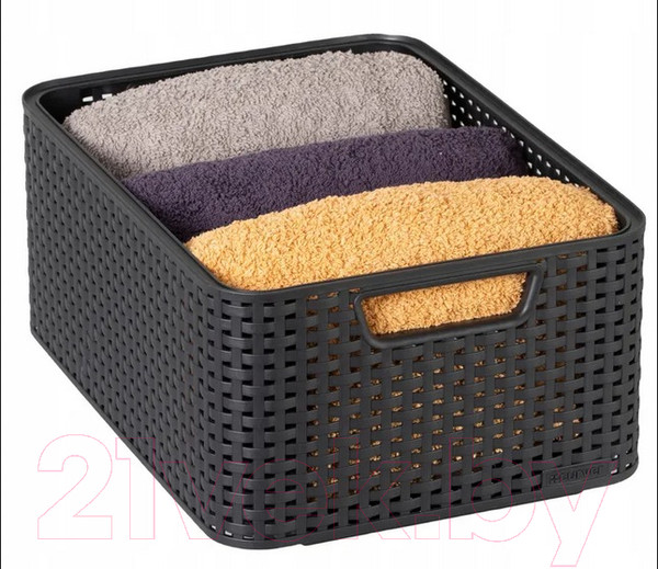 Изображение товара Корзина Curver Style Box M V2 / 205846 (графит)