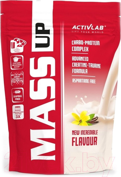 Изображение товара Гейнер Activlab Mass UP (3кг, ваниль)