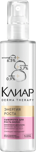 Изображение товара Сыворотка для волос Clear Derma Therapy Энергия роста (190мл)