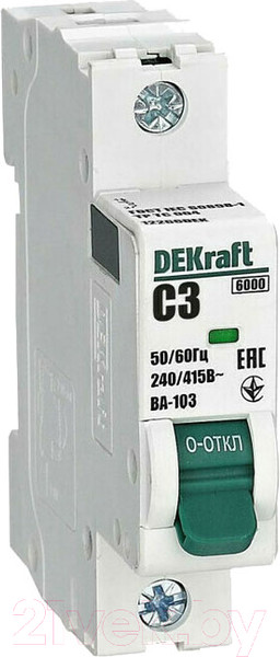 Изображение товара Выключатель автоматический DEKraft 12266DEK