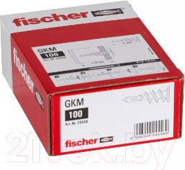 Изображение товара Дюбель для гипсокартона FISCHER GKM 31мм 24556K (100шт)