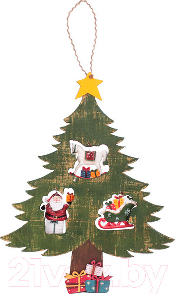 Изображение товара Подвеска новогодняя Darvish Елка / DV-C-276