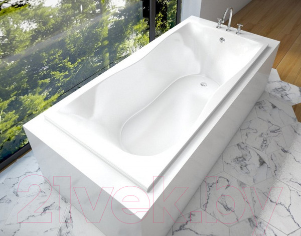 Изображение товара Ванна из искусственного мрамора Эстет Beta 170x80 Silk / ФР-00014524