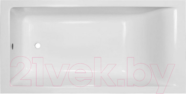 Изображение товара Ванна из искусственного мрамора Эстет Delta 180x80 Silk / ФР-00014391