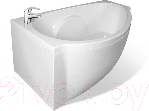 Изображение товара Ванна из искусственного мрамора Эстет Gracia 170x94 Silk / ФР-00014529 (левый)