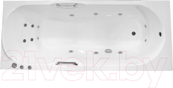 Изображение товара Ванна из искусственного мрамора Эстет Kamelia 180x75 Silk / ФР-00014535