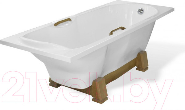 Изображение товара Ванна из искусственного мрамора Эстет Kamelia 180x75 Silk / ФР-00014535