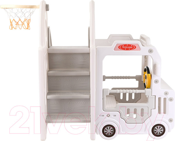 Изображение товара Горка-комплекс Pituso Cute Truck / UN-BS02-white (белый)