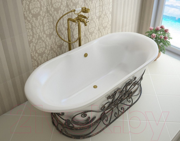 Изображение товара Ванна из искусственного мрамора Эстет Lion 174x80 Silk / ФР-00014537