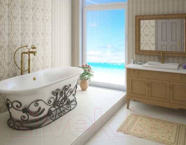 Изображение товара Ванна из искусственного мрамора Эстет Lion 174x80 Silk / ФР-00014537