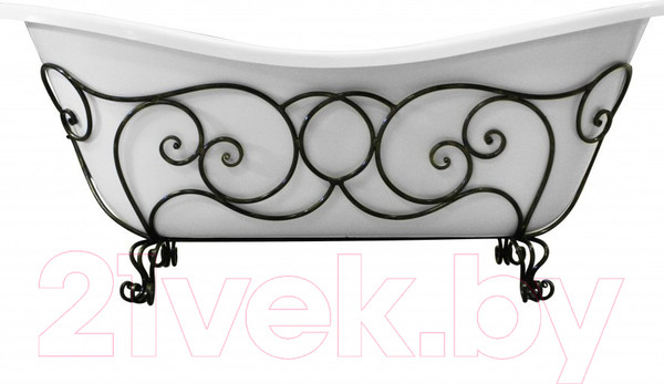 Изображение товара Ванна из искусственного мрамора Эстет Boston 180x74 Silk / ФР-00014525