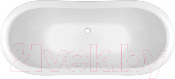 Изображение товара Ванна из искусственного мрамора Эстет Boston 180x74 Silk / ФР-00014526