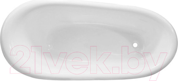 Изображение товара Ванна из искусственного мрамора Эстет Marcel 160x80 Silk / ФР-00014543