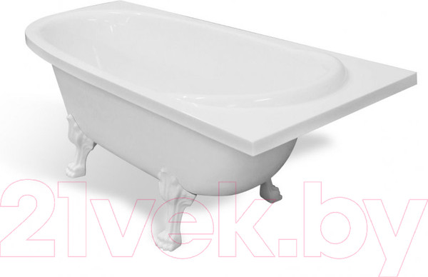 Изображение товара Ванна из искусственного мрамора Эстет Venecia 170x80 Silk / ФР-00014528 (правый)