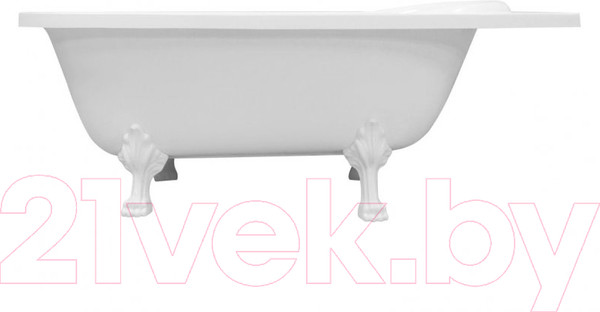 Изображение товара Ванна из искусственного мрамора Эстет Venecia 170x80 Silk / ФР-00014528 (правый)