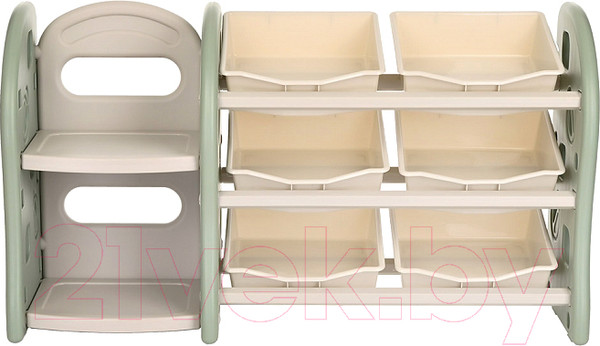 Изображение товара Стеллаж игровой Pituso UN-SJ34-green (оливковый)