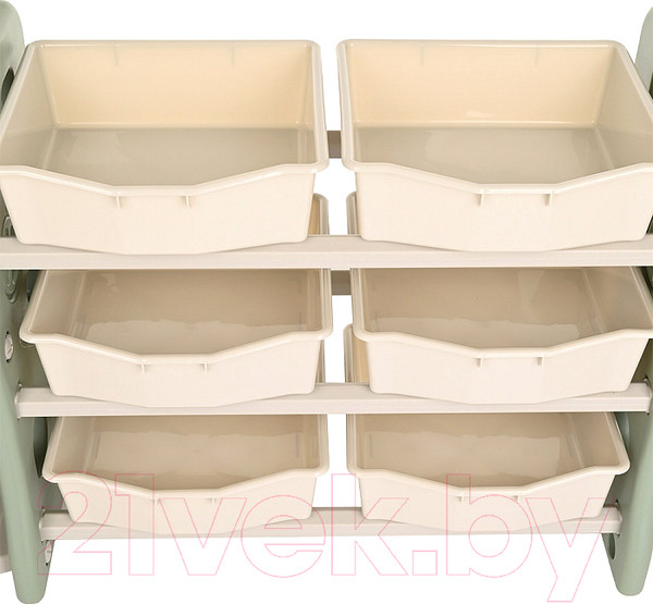 Изображение товара Стеллаж игровой Pituso UN-SJ34-green (оливковый)