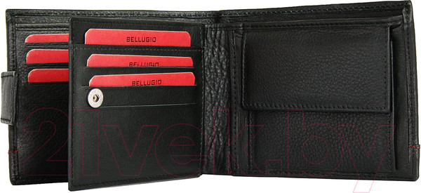 Изображение товара Портмоне Bellugio ZM-37-355 (черный/синий)