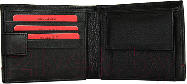 Изображение товара Портмоне Bellugio ZM-37-355 (черный/синий)