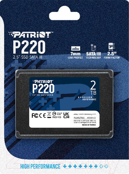 Изображение товара SSD диск Patriot P220 2TB (P220S2TB25)