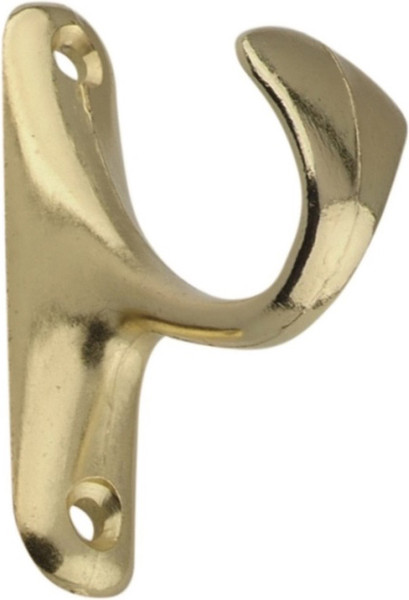 Изображение товара Крючок для одежды Trodos ZY-214 1-рожковый сплав ЦАМ (золото)