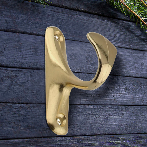 Изображение товара Крючок для одежды Trodos ZY-214 1-рожковый сплав ЦАМ (золото)