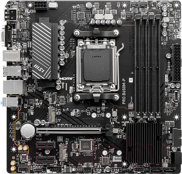 Изображение товара Материнская плата MSI PRO B650M-P