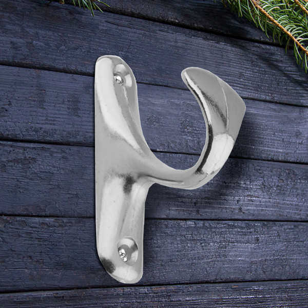 Изображение товара Крючок для одежды Trodos ZY-214 1-рожковый сплав ЦАМ (хром)