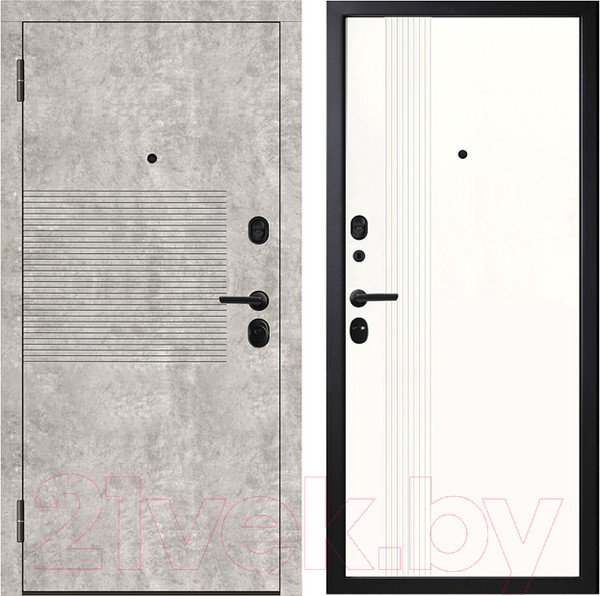 Изображение товара Входная дверь Металюкс М623 (96x205, левая)