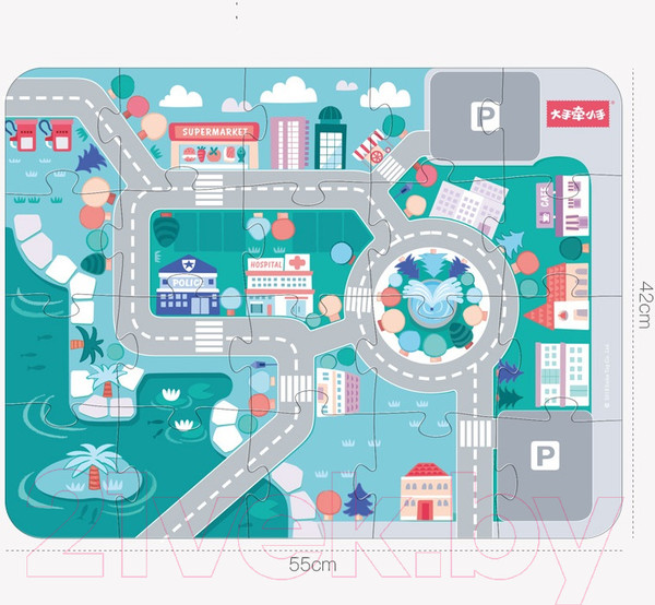 Изображение товара Конструктор Top Goods Город JHTOY-126