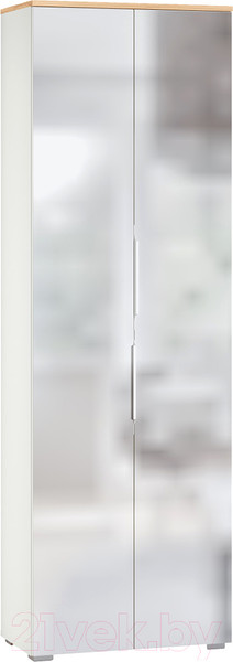 Изображение товара Шкаф Mobi Октава 13.338 (белый PE шагрень/дуб золотой Craft)