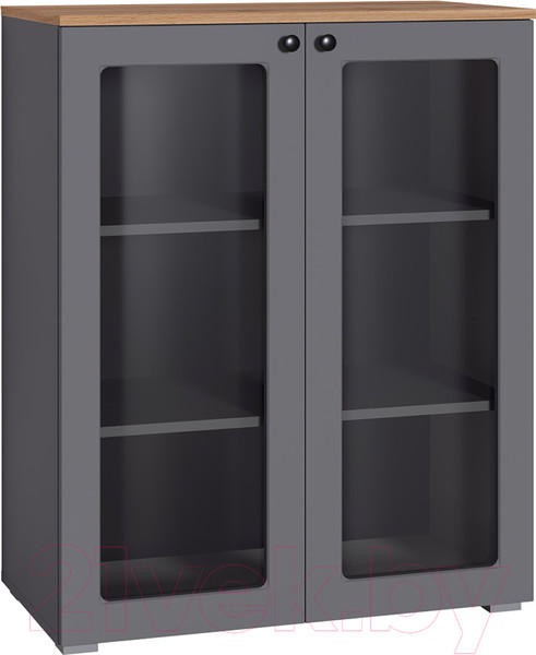 Изображение товара Тумба Mobi Остин 16.394.01 (серый графит 0162 РЕ/дуб золотой craft/графит ZB 856-2 ПВХ)