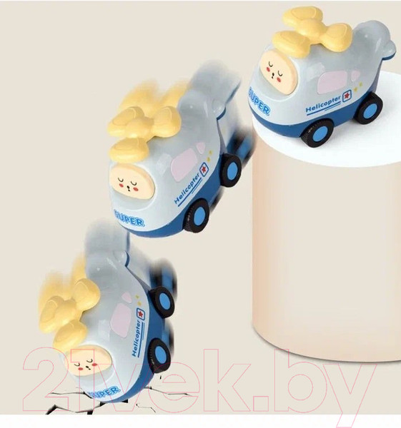 Изображение товара Набор игрушечных автомобилей Top Goods Милые машинки 3707