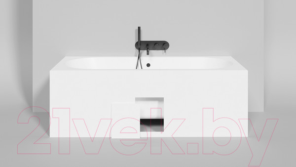 Изображение товара Ванна из искусственного мрамора Salini Ornella Axis 170x75 / 103423M (S-Stone, матовый)