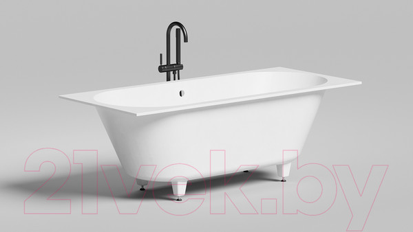 Изображение товара Ванна из искусственного мрамора Salini Ornella Axis 170x75 / 103423M (S-Stone, матовый)