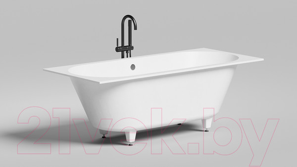 Изображение товара Ванна из искусственного мрамора Salini Ornella Axis 170x75 / 103423M (S-Stone, матовый)