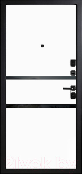 Изображение товара Входная дверь Металюкс М414 (96x205, правая)