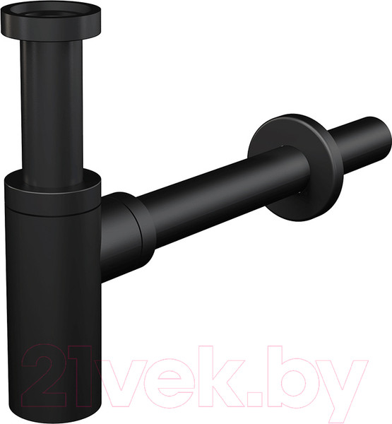 Изображение товара Сифон Alcadrain Design A400 (черный матовый)