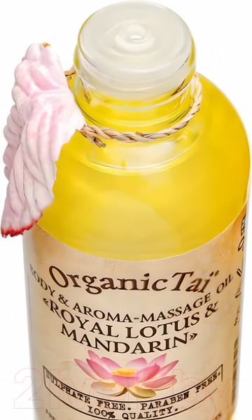 Изображение товара Масло для тела Organic Tai Королевский лотос и мандарин (120мл)
