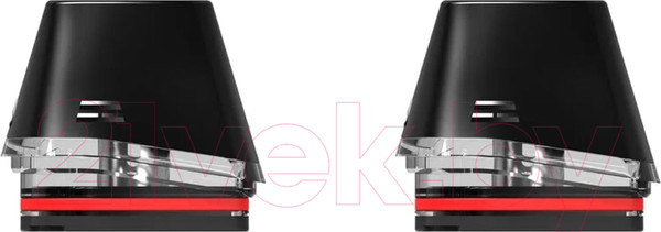 Изображение товара Набор картриджей для электронного парогенератора Geekvape Aegis Nano Pod 0.6 Ом (2мл, черный, 2шт)