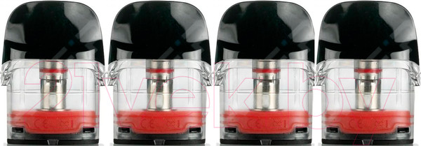 Изображение товара Набор картриджей для электронного парогенератора Vaporesso Luxe Q Luxe QS Mesh 0.8 Ом (2мл, 4шт)