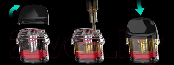 Изображение товара Набор картриджей для электронного парогенератора Vaporesso Luxe Q Luxe QS Mesh 1.0 Ом (2мл, 4шт)