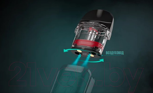 Изображение товара Набор картриджей для электронного парогенератора Vaporesso Luxe Q Luxe QS Mesh 1.0 Ом (2мл, 4шт)