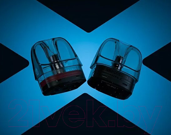 Изображение товара Набор картриджей для электронного парогенератора Vaporesso Luxe X Mesh 0.4 Ом 32W (5мл, 2шт)